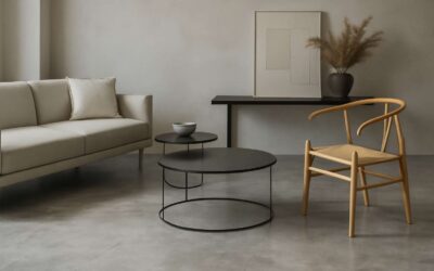 Achieve a stunning concrete floor look with these innovative design tips and techniques