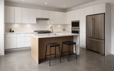 Sleek and Stylish Ideas for Stunning Concrete Floor Kitchen Design