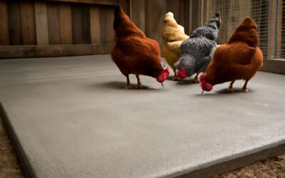 Transform Your Coop with a Durable and Easy-to-Clean Concrete Floor for Chicken Coop Setup