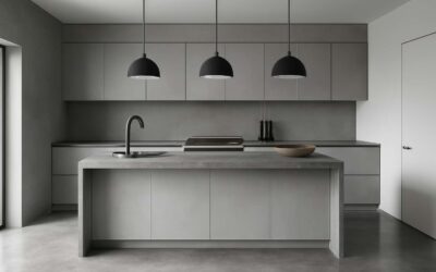 Transform Your Home with Stunning Ideas for a Modern Concrete Floor Kitchen Design