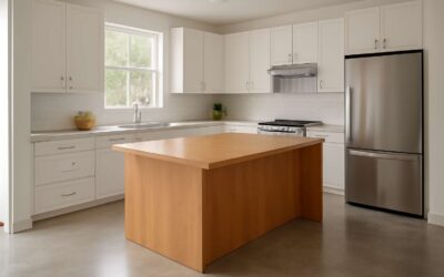 Revamp Your Space with a stylish concrete floor for kitchen that lasts.